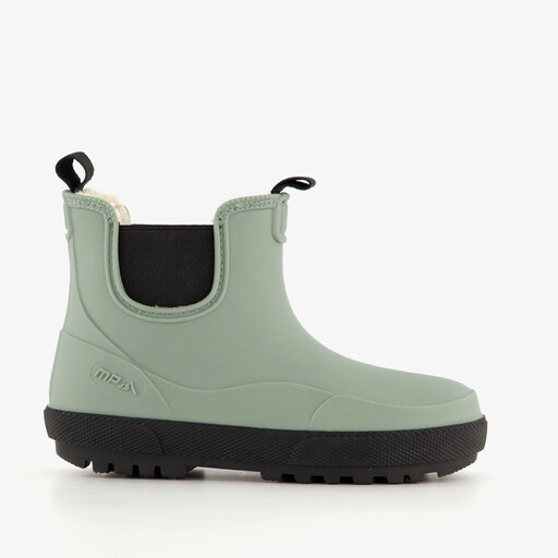 Kinder regenlaarzen gevoerd groen