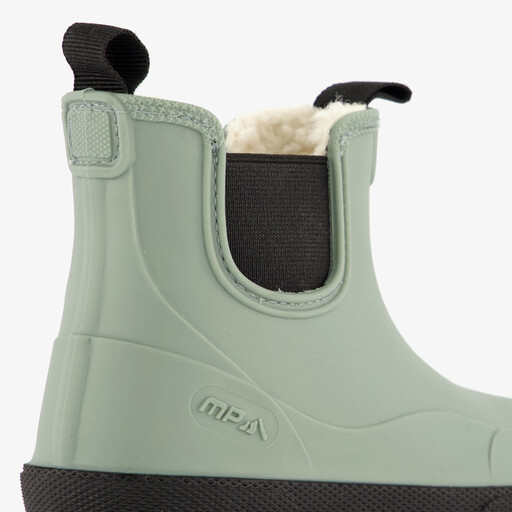 Kinder regenlaarzen gevoerd groen