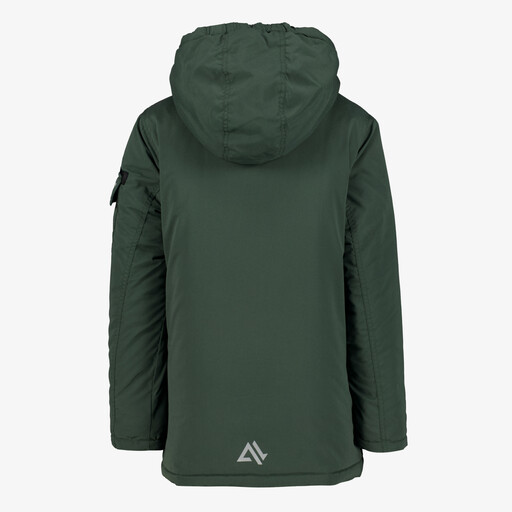 Jongens winterjas groen