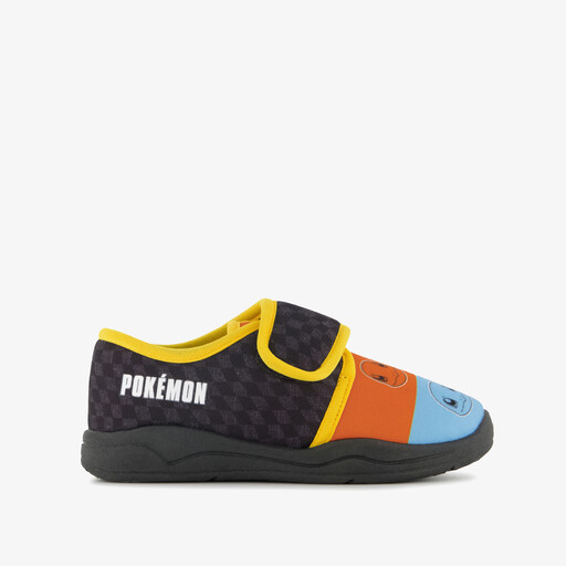 Kinder pantoffels zwart geel