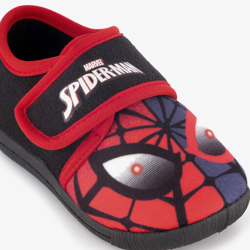 Kinder pantoffels zwart rood