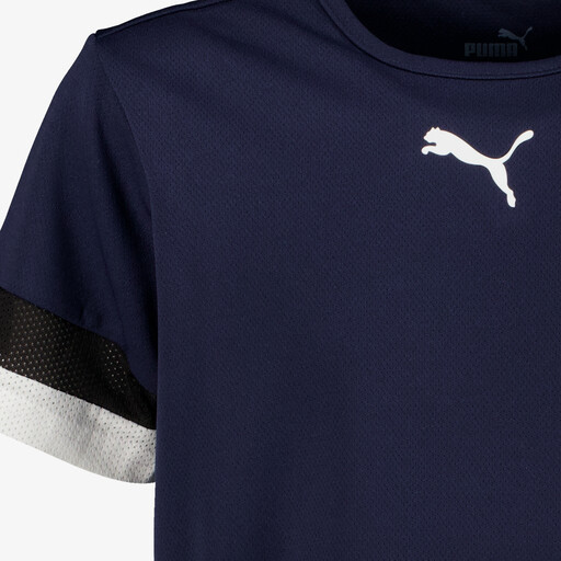TeamRISE Jersey kinder voetbal T-shirt donkerblauw