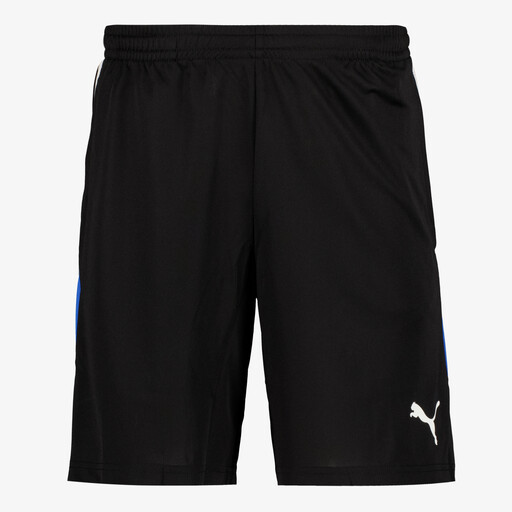 IndividualLIGA 2 heren sportshort zwart blauw