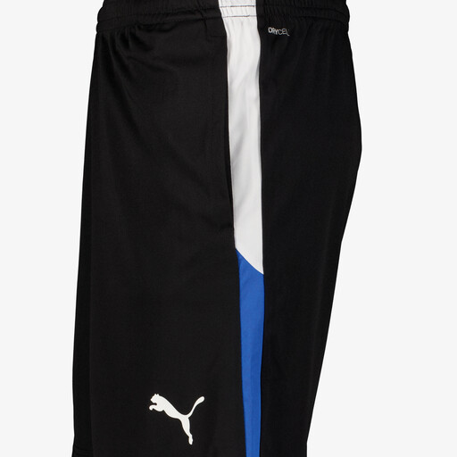 IndividualLIGA 2 heren sportshort zwart blauw