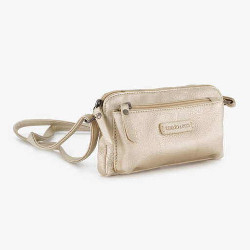 Dames schoudertas goud