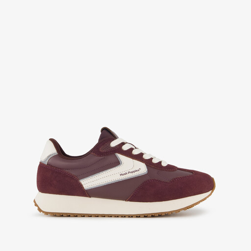 Dames sneakers bordeauxrood