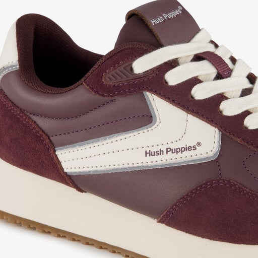 Dames sneakers bordeauxrood