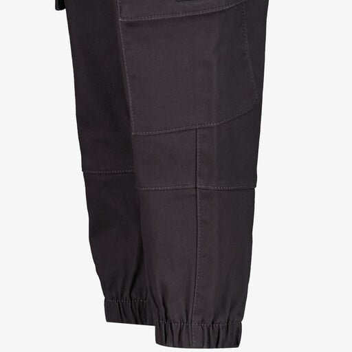 Jongens cargo joggingbroek donkergrijs