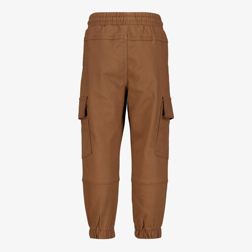 Jongens cargo joggingbroek bruin