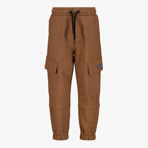 Jongens cargo joggingbroek bruin