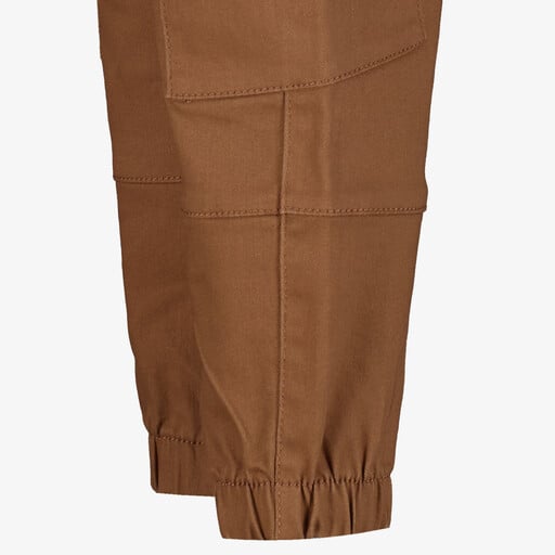 Jongens cargo joggingbroek bruin