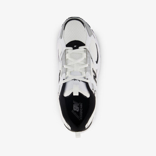 408 dames sneakers wit zwart