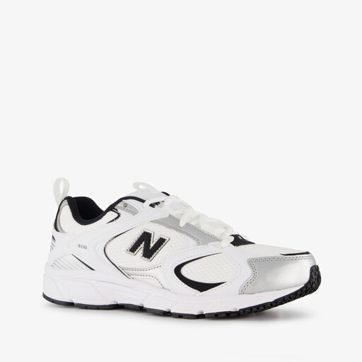 408 dames sneakers wit zwart