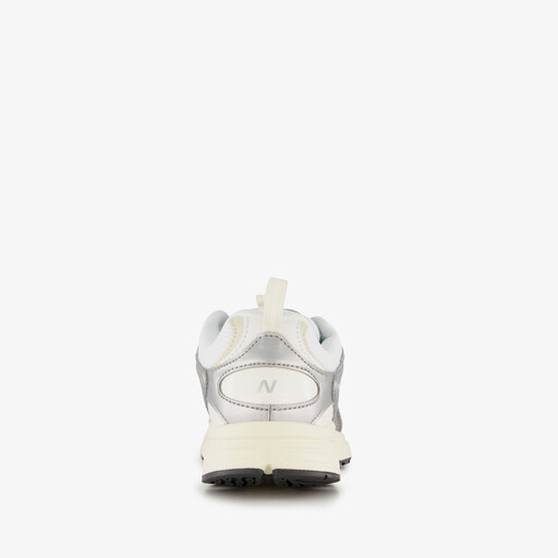 408 dames sneakers wit zilver