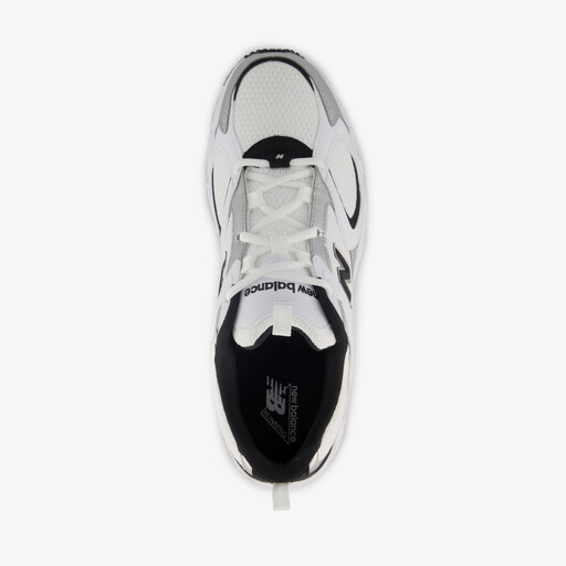 408 heren sneakers wit zilver