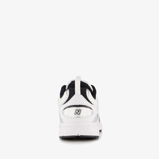 408 heren sneakers wit zilver