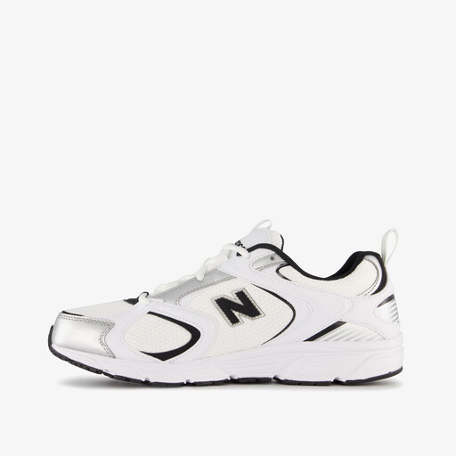 408 heren sneakers wit zilver