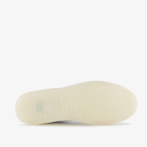 Unisex sneakers wit met lichtjes in regenboogkleuren