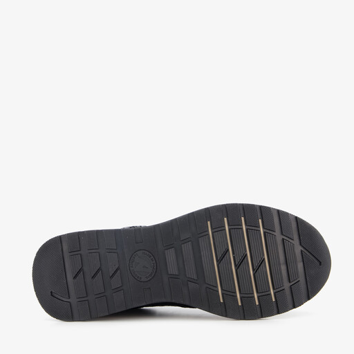 Leren dames sneakers zwart
