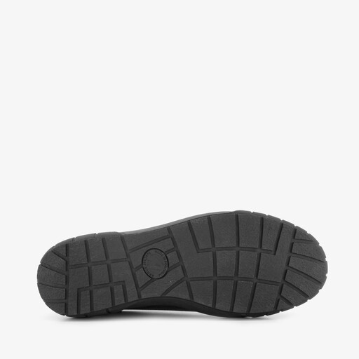 Leren dames sneakers zwart
