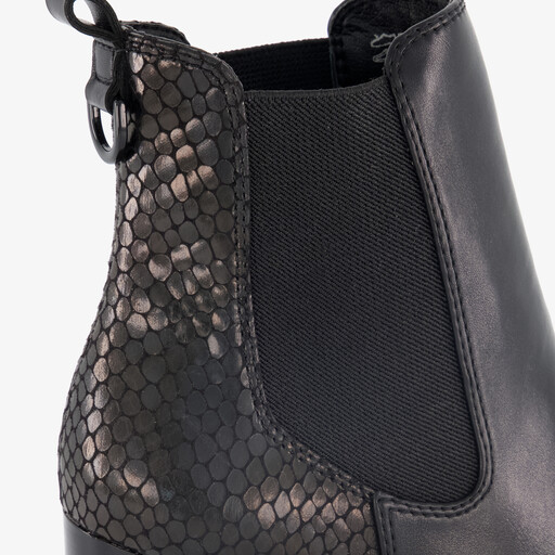 Dames enkellaarsjes zwart