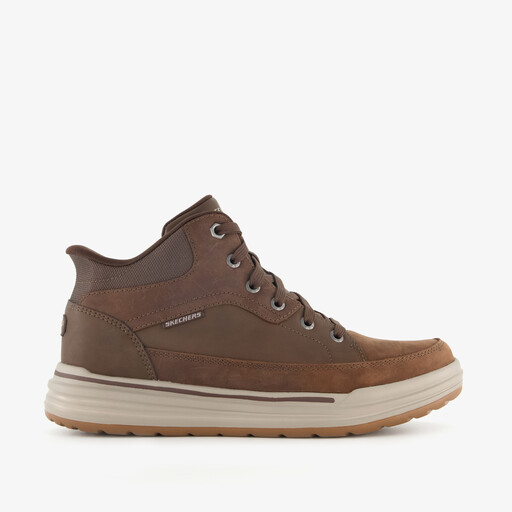 Slip-ins: Sterling Rogan heren veterboots bruin