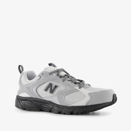 408 heren sneakers grijs zwart