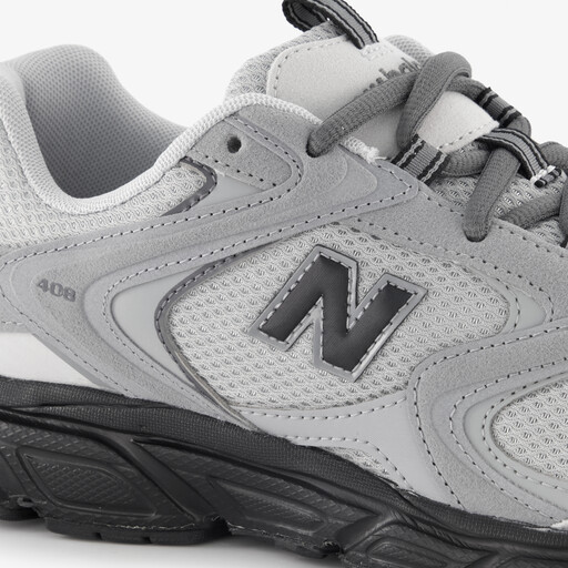 408 heren sneakers grijs zwart