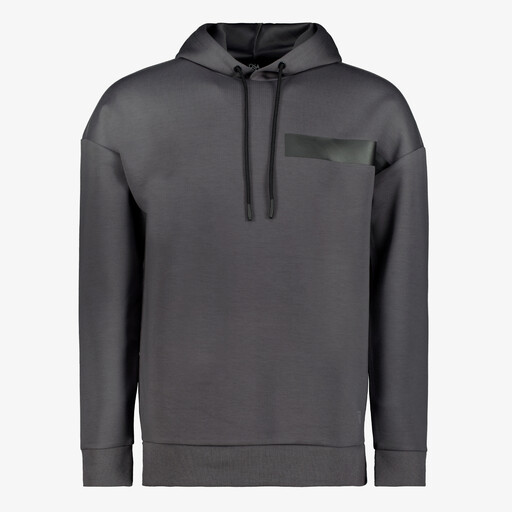Heren hoodie grijs