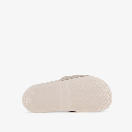 Adilette dames badslippers lichtbeige