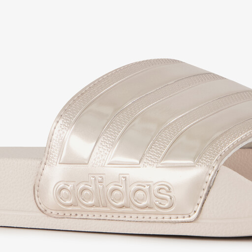 Adilette dames badslippers lichtbeige
