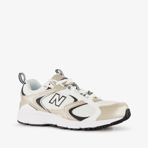 408 dames sneakers wit goud