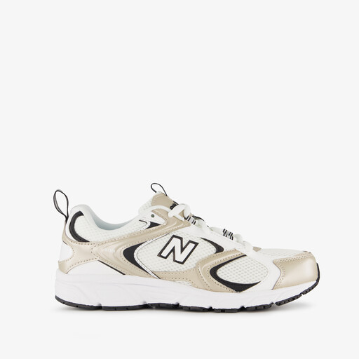 408 dames sneakers wit goud