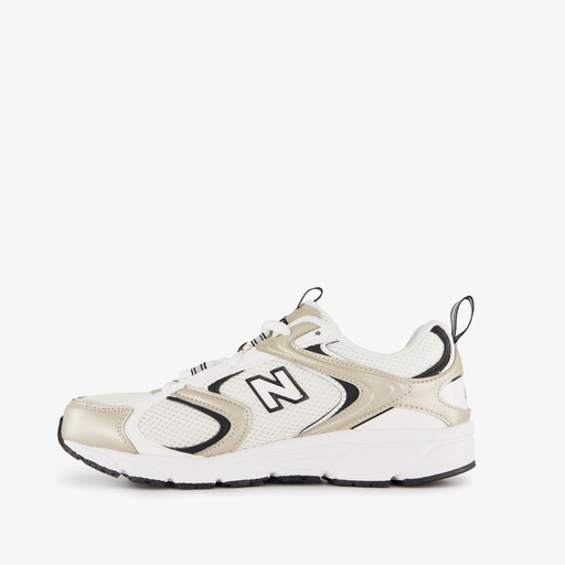 408 dames sneakers wit goud