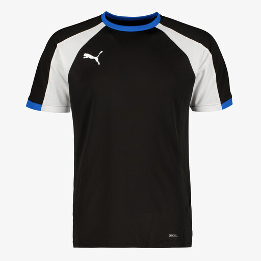 IndividualLIGA voetbal heren T-shirt zwart wit