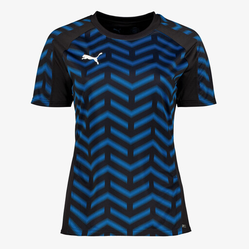 IndividualBLAZE dames sport T-shirt zwart blauw