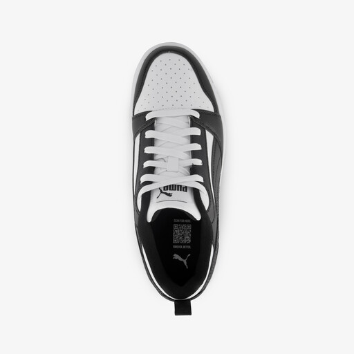 Rebound V6 Low dames sneakers zwart wit