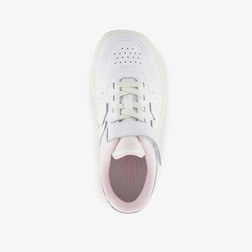 Meisjes sneakers wit pastel
