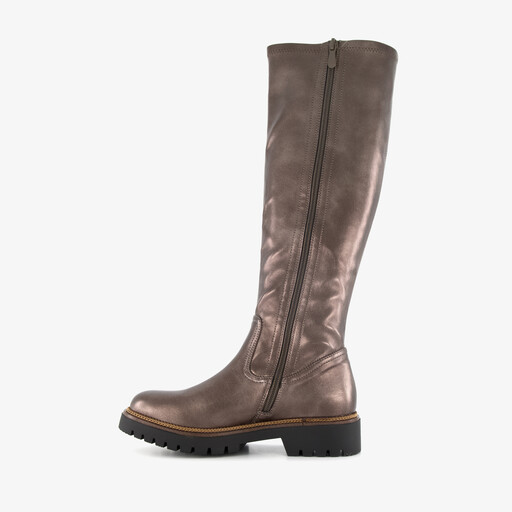 Hoge dames laarzen brons