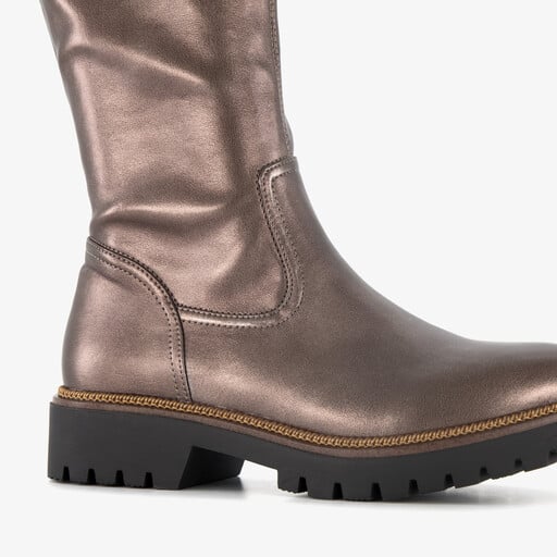 Hoge dames laarzen brons