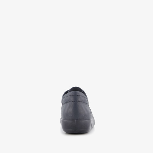ECCO Soft 2.0 Classic leren dames sneakers blauw