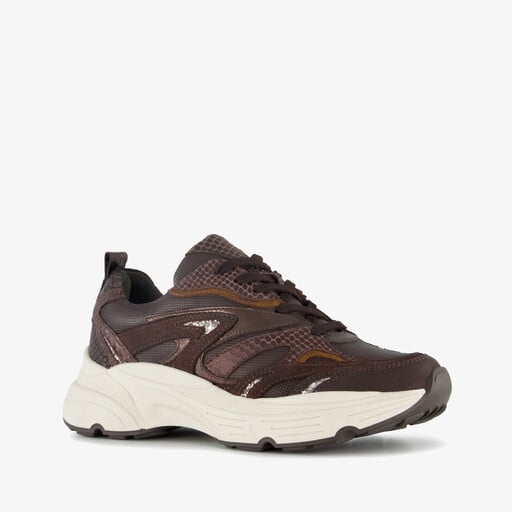 Dames sneakers bruin