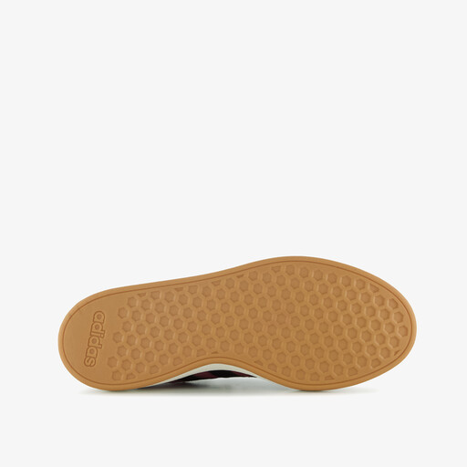 Grand Court Base 00s suede heren sneakers bordeauxrood