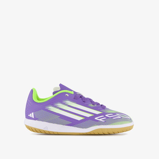 F50 Club IC kinder zaalschoenen paars groen