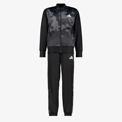 Sportswear Camouflage kinder trainingspak zwart