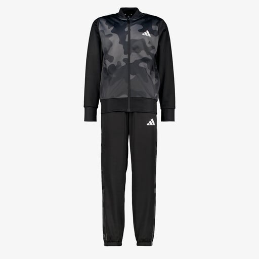 Sportswear Camouflage kinder trainingspak zwart