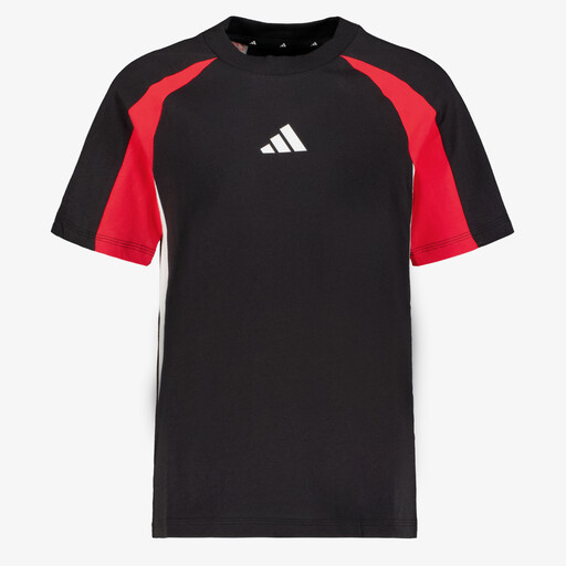 Sportswear J CB T kinder sport T-shirt zwart rood