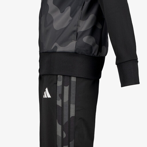 Sportswear Camouflage kinder trainingspak zwart