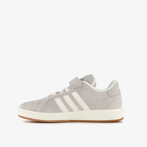 Grand Court 00s suede kinder sneakers grijs