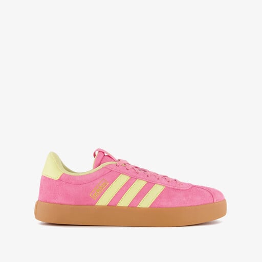 VL Court Base dames sneakers roze geel